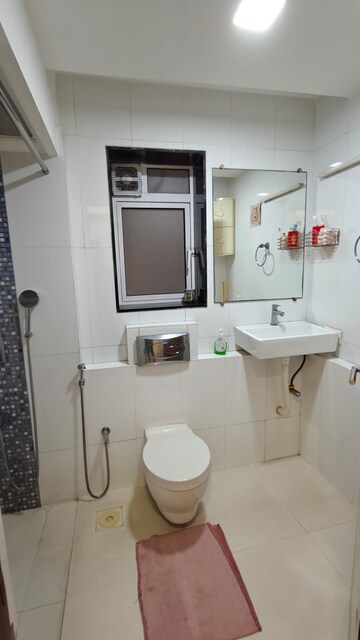 Bathroom in 2 BHK Apartment at K Raheja Corp Maple Leaf, Powai – for Rent