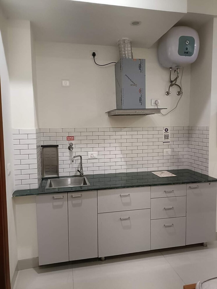 Kitchen, the-galaxy-hotel 1 RK 350 Sq.Ft. Builder Floor In Sector 15 Gurgaon 8915026