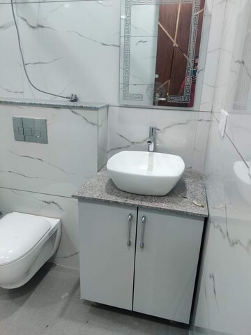 Bathroom in 1 RK Builder Floor at The Galaxy Hotel, Sector 15 – for Rent