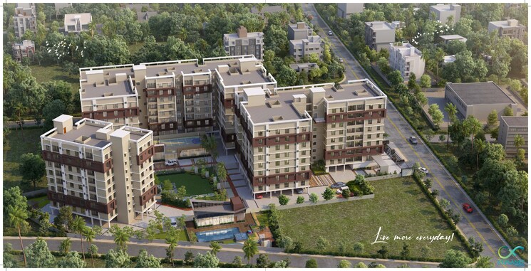 Exterior View, matigara 2 Bedroom 1196 Sq.Ft. Apartment In Matigara Siliguri 8915038