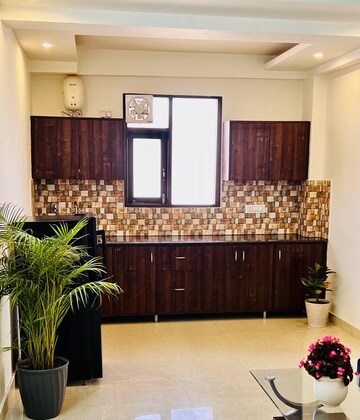 Bedroom in 1 BHK Builder Floor at Satyam Plaza, Sector 15 – for Rent