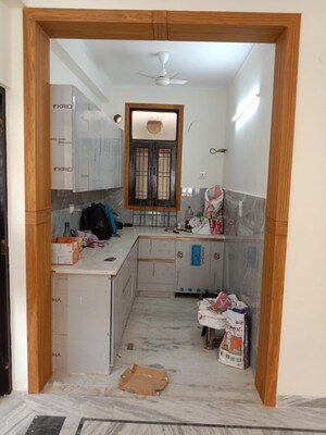 Kitchen in 2 BHK Builder Floor at Green Fields Colony – for Sale