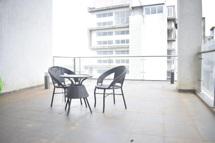 Balcony, marvel-cascada 3.5 Bedroom 1800 Sq.Ft. Apartment In Balewadi Pune 8915125