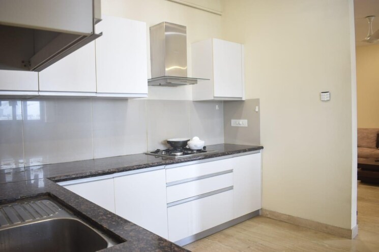 Kitchen, marvel-cascada 3.5 Bedroom 1800 Sq.Ft. Apartment In Balewadi Pune 8915125