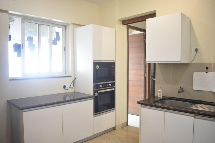 Kitchen, marvel-cascada 3.5 Bedroom 1800 Sq.Ft. Apartment In Balewadi Pune 8915125