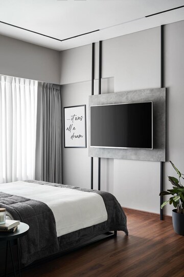 Bedroom in 2 BHK Apartment at Gokuldham Complex, Goregaon East – for Rent
