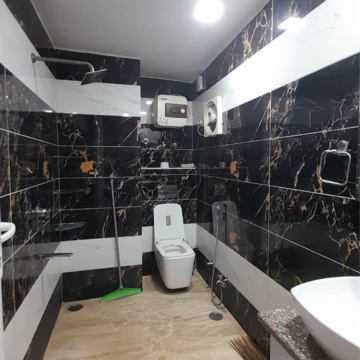 Bathroom in 3 BHK Apartment at Pitampura – for Sale