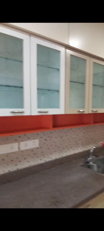 Kitchen in 3 BHK Apartment at Neelkanth Greens, Manpada – for Rent