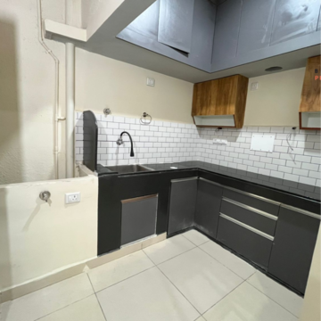 Kitchen in 2 BHK Builder Floor at SMS Residency, Mico Layout – for Rent