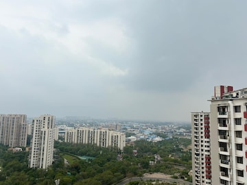 3 BHK Apartment – Exterior View View at AWHO Twin Towers PH4, Omega I Greater Noida - for Rent