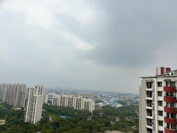 3 BHK Apartment – Exterior View View at AWHO Twin Towers PH4, Omega I Greater Noida - for Rent