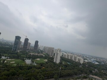 3 BHK Apartment – Exterior View View at AWHO Twin Towers PH4, Omega I Greater Noida - for Rent