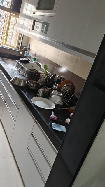 Kitchen in 2 BHK Apartment at Dosti Vihar, Samata Nagar – for Rent