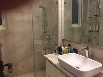 Bathroom in 3 BHK Apartment at Greater Kailash I – for Rent