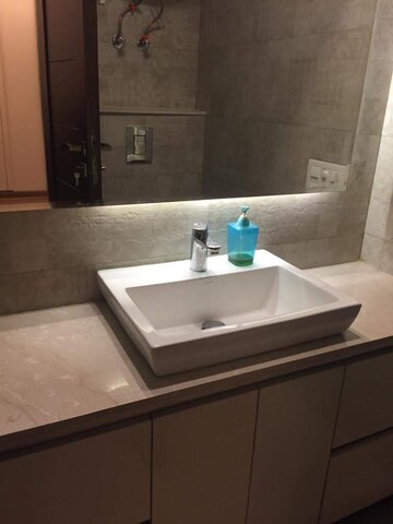 Attached Bathroom in 3 BHK Apartment at Greater Kailash I – for Rent