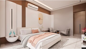 Bedroom in 2 BHK Apartment at Lodha Vista, Lower Parel – for Rent