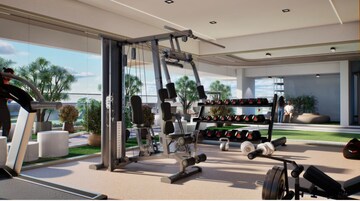 Gym in 2 BHK Apartment at Lodha Vista, Lower Parel – for Rent