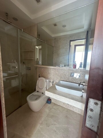 Bathroom in 3 BHK Apartment at Indiabulls Blu, Worli – for Rent