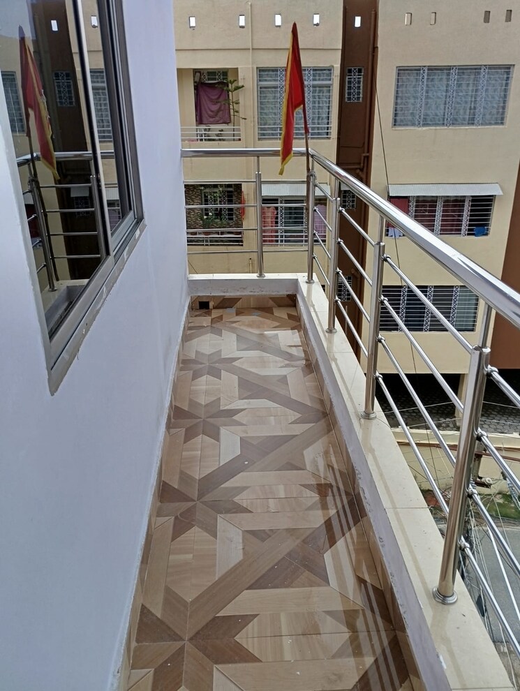 Balcony, harmu housing colony 2 Bedroom 1300 Sq.Ft. Apartment In Harmu Housing Colony Ranchi 8915348