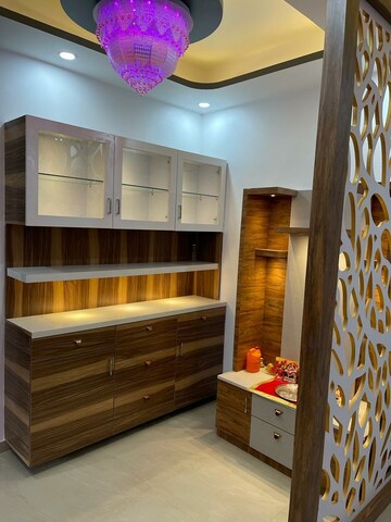 Kitchen in 3 BHK Apartment at MCC Signature Heights, Raj Nagar Extension – for Rent
