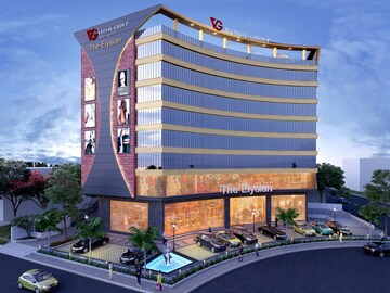  Office Space – Exterior View View at Vatsal The Elysian, Sodala - for Rent
