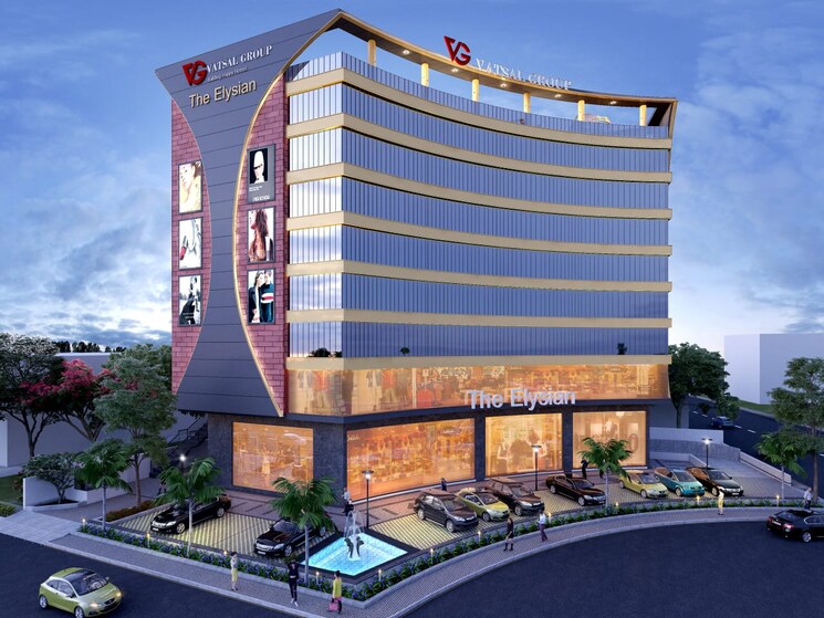 Exterior View, vatsal-the-elysian Commercial Office Space 828 Sq.Ft. In Sodala Jaipur 8915438