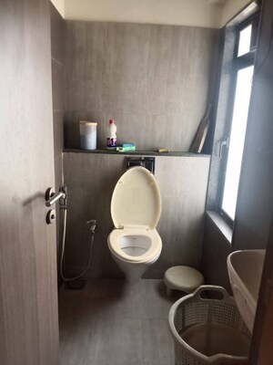 Bathroom in 1 BHK Apartment at Chetana Kailash Heights, Vasai East – for Sale