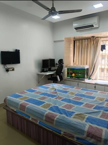 Bedroom in 1 BHK Apartment at Agarwal Vrindavan Gardens, Nalasopara East – for Rent