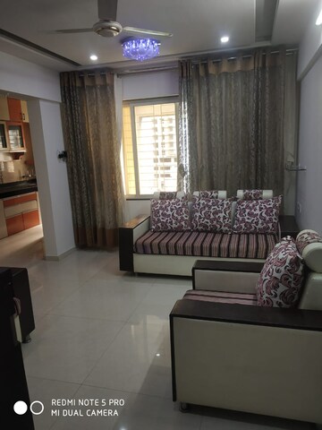Living Room in 2 BHK Apartment at G K Roseland Residency, Pimple Saudagar – for Rent