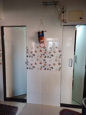 Bathroom in 1 BHK Apartment at Agarwal Vrindavan Gardens, Nalasopara East – for Sale