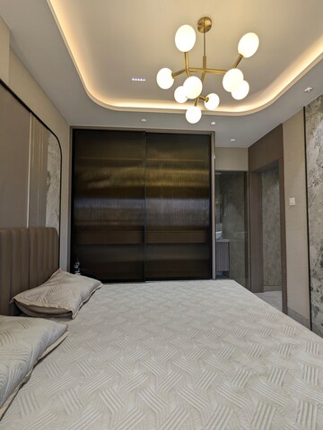 Bedroom in 1 BHK Apartment at Bhairav Ocean Breeze, Kandivali West – for Sale