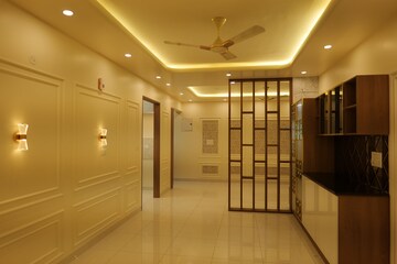 Living Room in 3 BHK Apartment at Salarpuria Sattva Exotic, Kogilu – for Rent