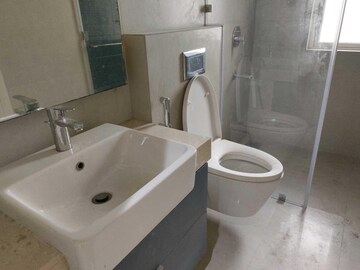 Bathroom in 3 BHK Apartment at Lower Parel – for Rent