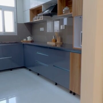 Kitchen in 3 BHK Apartment at KST Whispering Heights, Sector 88 – for Sale