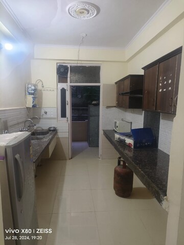 Kitchen in 3 BHK Apartment at Khanpur – for Rent