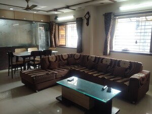 Living Room in 4 BHK Apartment at Althan – for Sale
