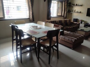 Living Room in 4 BHK Apartment at Althan – for Sale