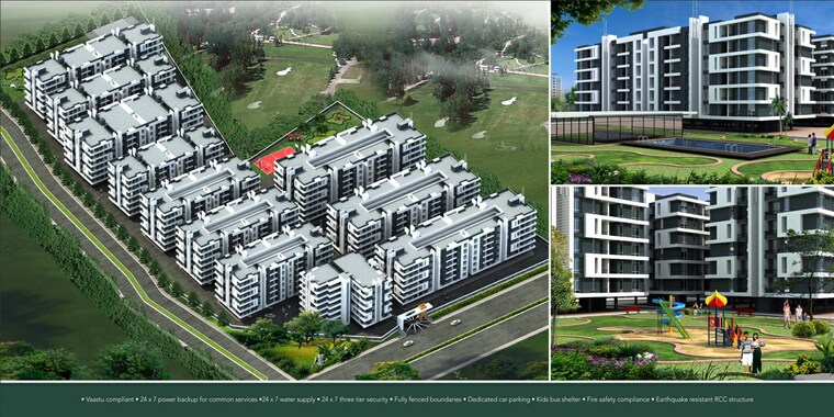 Exterior View, rau pithampur road 2 Bedroom 1050 Sq.Ft. Apartment In Rau Pithampur Road Indore 8915719