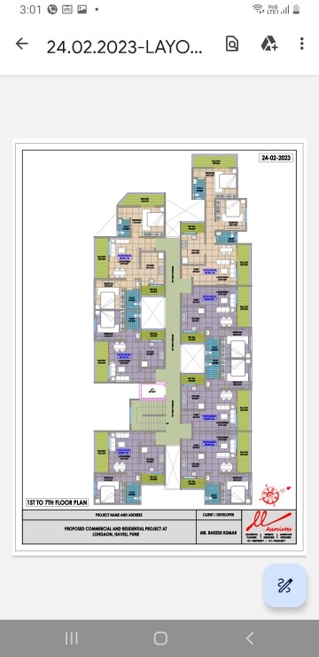Master Plan in 1 BHK Apartment at RB Vanity View, Lohgaon – for Sale