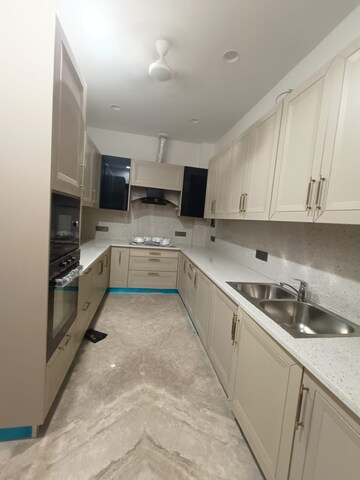 Kitchen in 3 BHK Builder Floor at East Of Kailash – for Sale