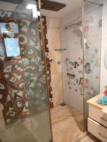 Bathroom in 3 BHK Apartment at Puri Niketan, Chembur – for Rent