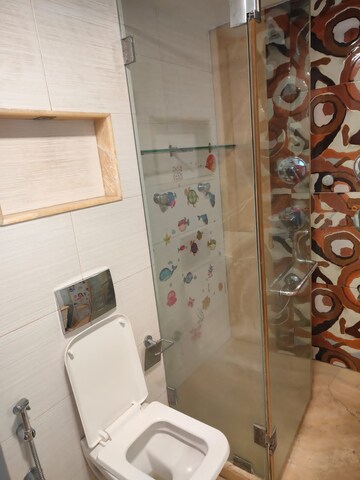 Bathroom in 3 BHK Apartment at Puri Niketan, Chembur – for Rent