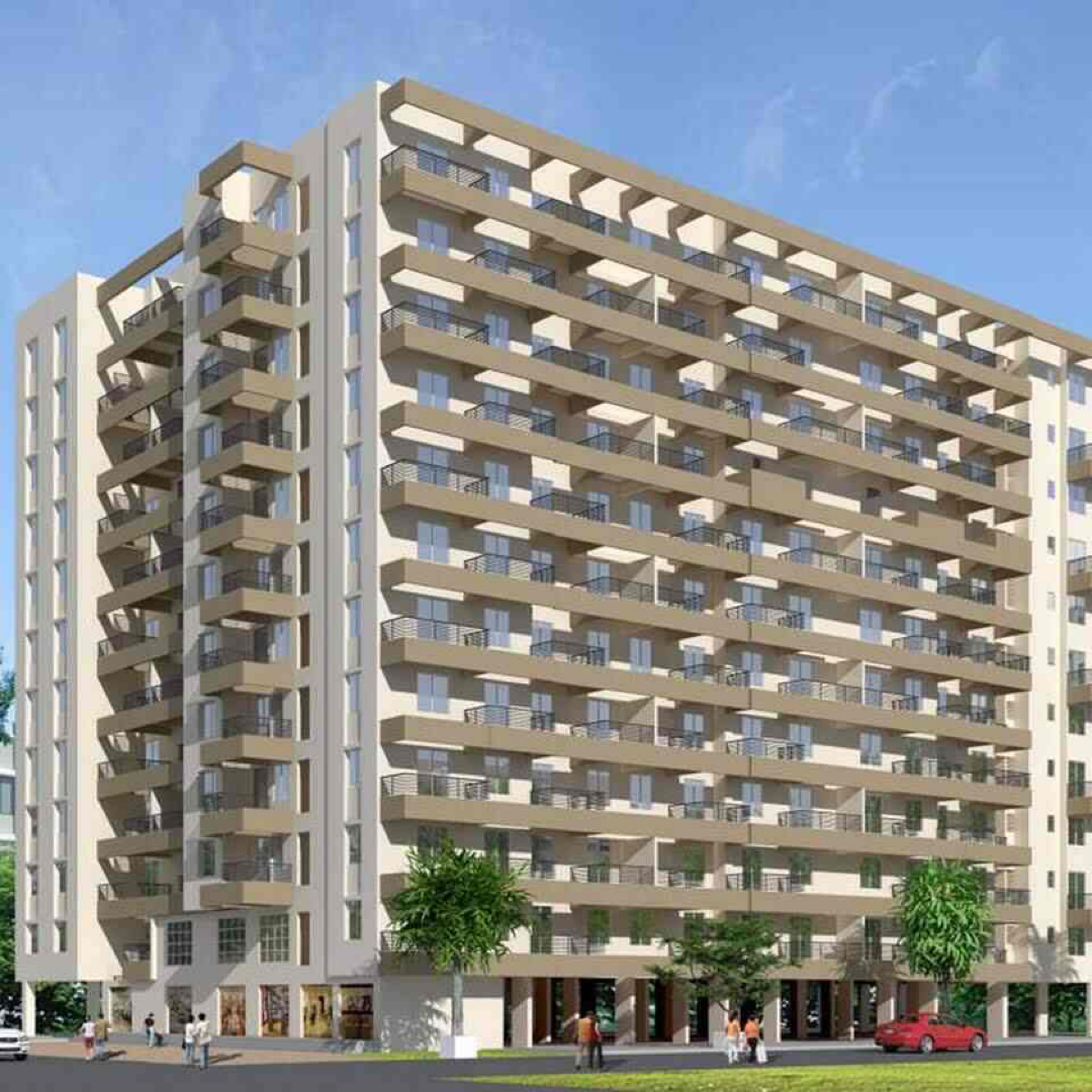 2 BHK Apartment For Rent in Tathawade