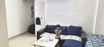 Living Room in 1 BHK Apartment at Balaji CHS, Narhe – for Sale