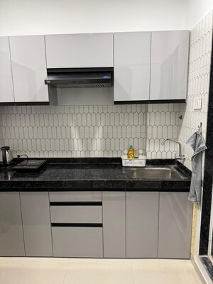 Kitchen in 1 BHK Builder Floor at Ulwe Sector 18 – for Sale