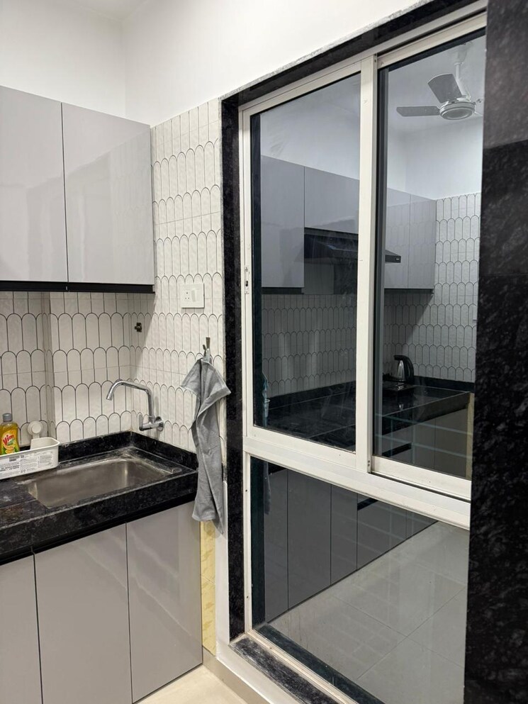 Kitchen, ulwe sector 18 1 Bedroom 680 Sq.Ft. Builder Floor In Ulwe Sector 18 Navi Mumbai 8915906