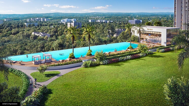 Garden, sunteck-crescent-park 2 Bedroom 656 Sq.Ft. Apartment In Kalyan West Thane 8915889