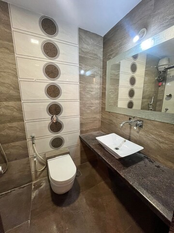 Bathroom in 3 BHK Apartment at Safal Nav Parmanu CHS, Chembur – for Rent
