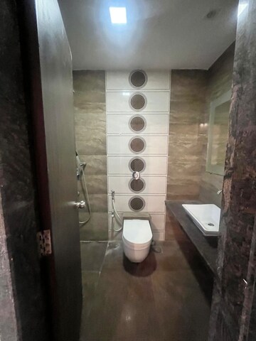 Bathroom in 3 BHK Apartment at Safal Nav Parmanu CHS, Chembur – for Rent
