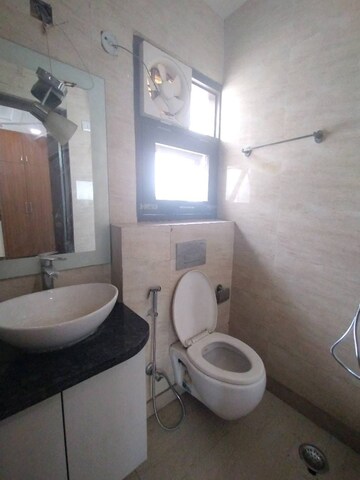 Bathroom in 3 BHK Builder Floor at South City 1 – for Rent